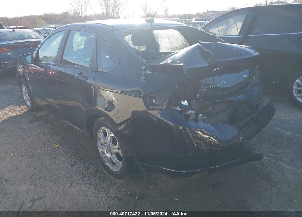 2008 FORD FOCUS SE/SES VIN: 1FAHP35N08W207524