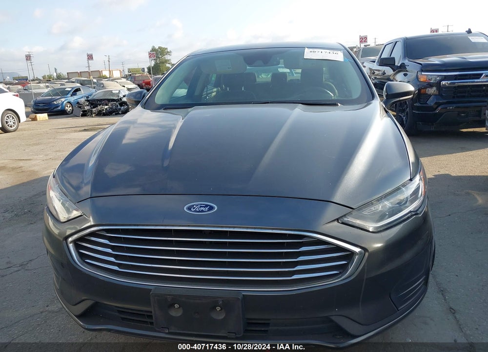 2020 FORD FUSION SE VIN: 3FA6P0H7XLR239640