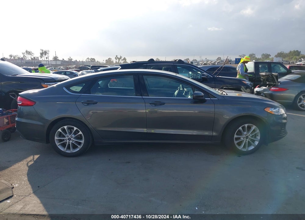 2020 FORD FUSION SE VIN: 3FA6P0H7XLR239640