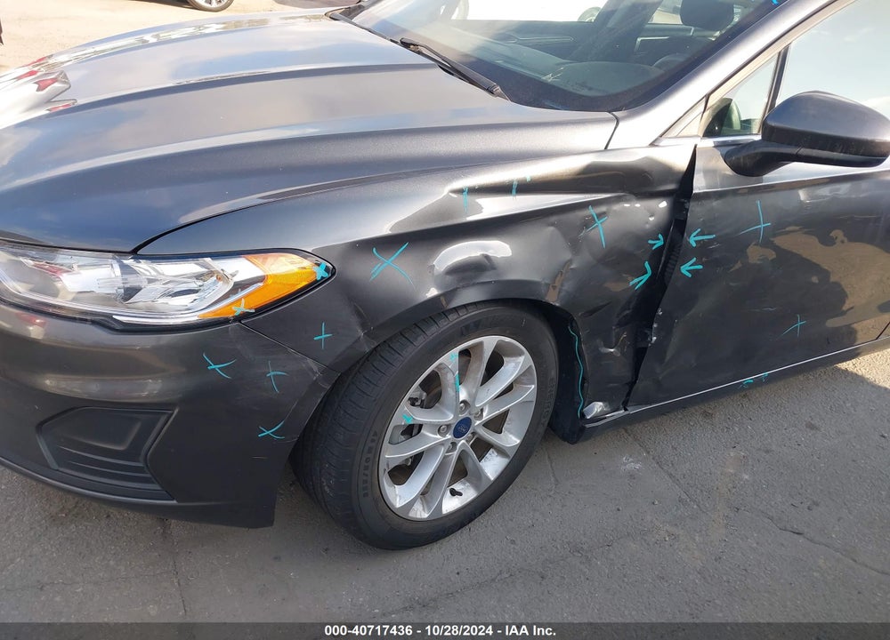 2020 FORD FUSION SE VIN: 3FA6P0H7XLR239640