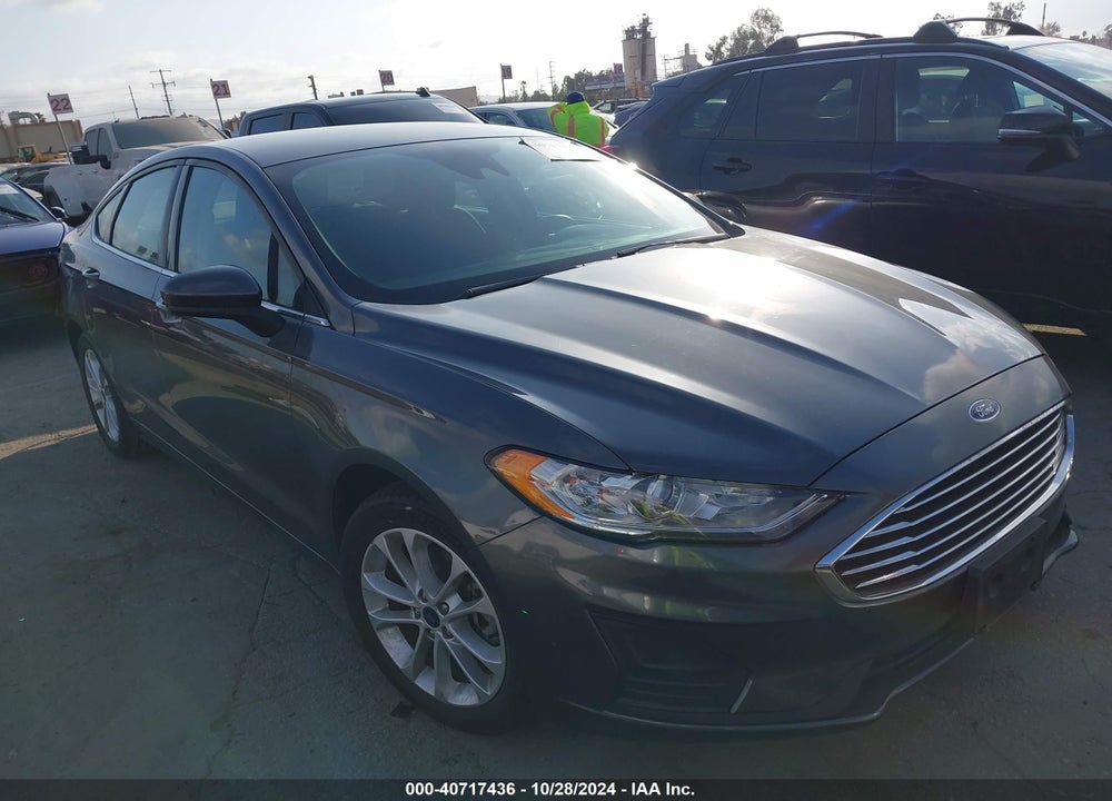 2020 FORD FUSION SE VIN: 3FA6P0H7XLR239640