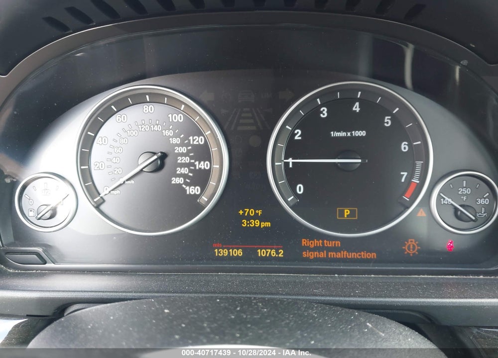 2011 BMW 528I VIN: WBAFR1C54BC742574