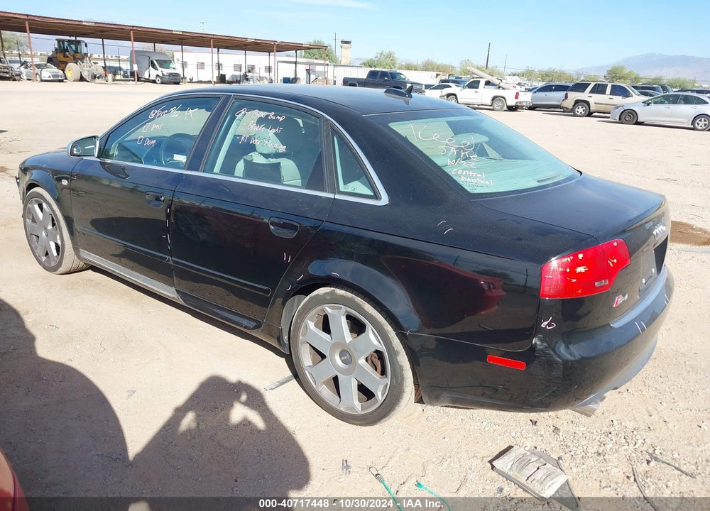 2005 AUDI S4 4.2 VIN: WAUGL68E65A474848