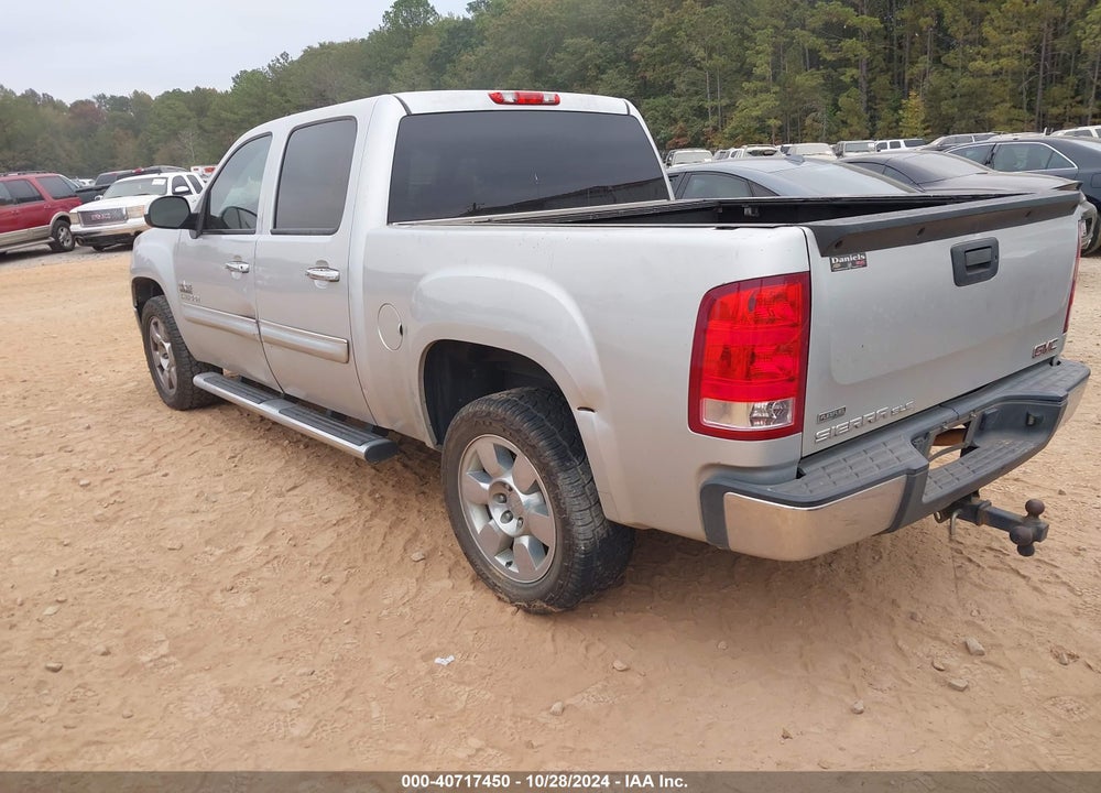 2011 GMC SIERRA 1500 SLE VIN: 3GTP1VE03BG383786