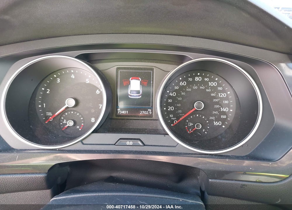 2019 VOLKSWAGEN TIGUAN 2.0T S VIN: 3VV0B7AXXKM005111