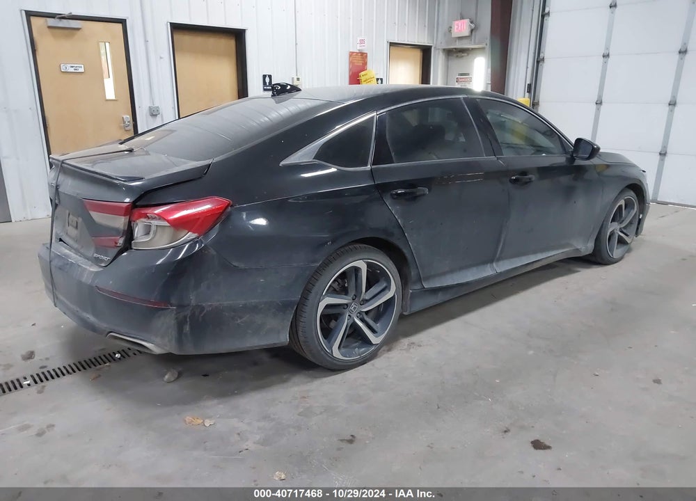 2018 HONDA ACCORD SPORT VIN: 1HGCV1F36JA150374