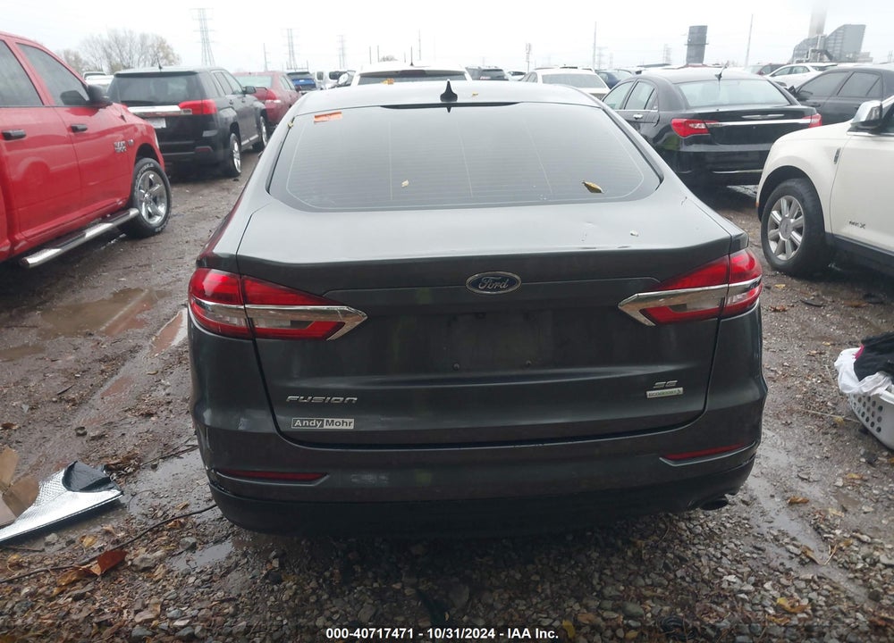 2020 FORD FUSION SE VIN: 3FA6P0HD6LR229385
