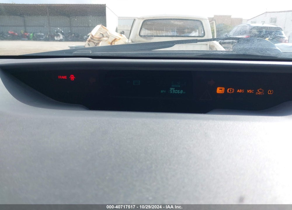2008 TOYOTA PRIUS VIN: JTDKB20U987766040