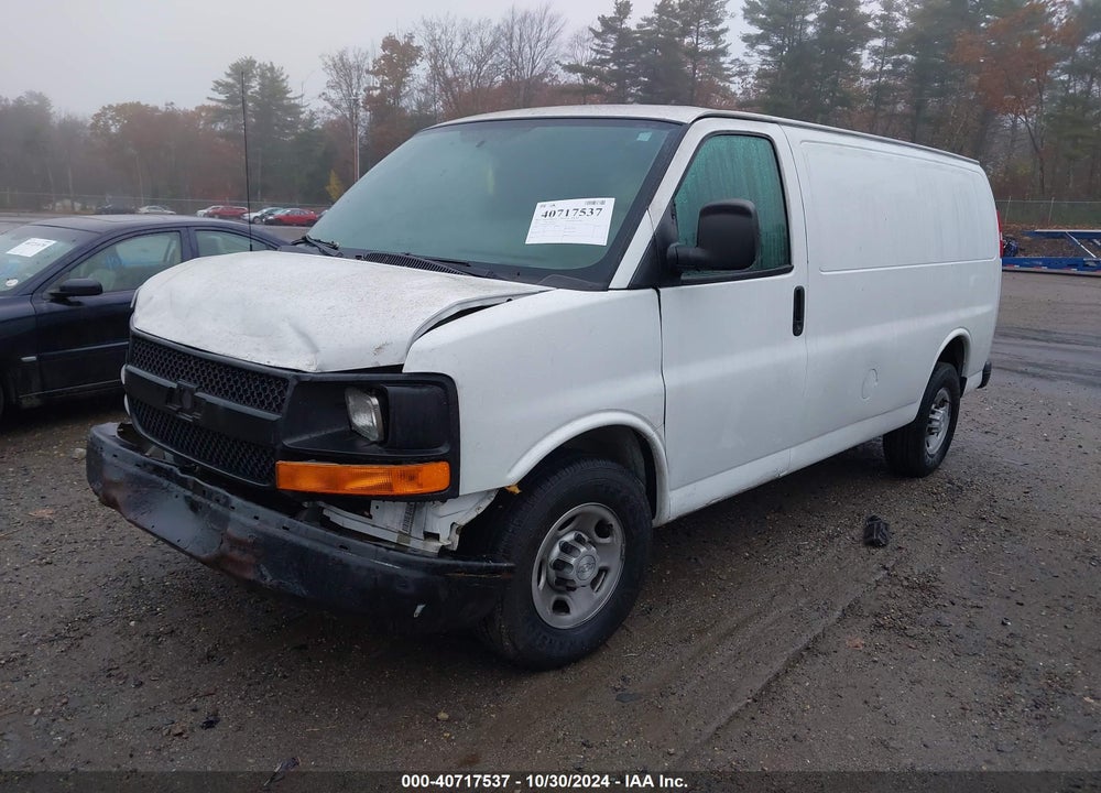 2017 CHEVROLET EXPRESS 2500 WORK VAN VIN: 1GCWGAFF6H1118650