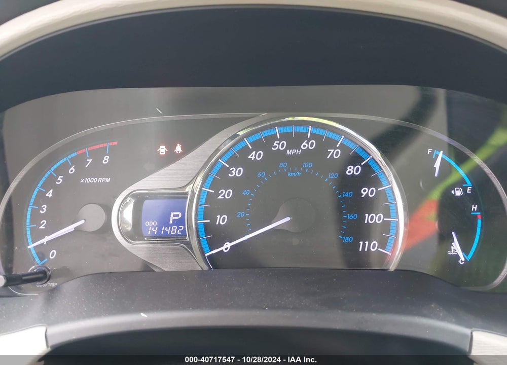 2013 TOYOTA SIENNA XLE LIMITED VIN: 5TDYK3DC1DS349643