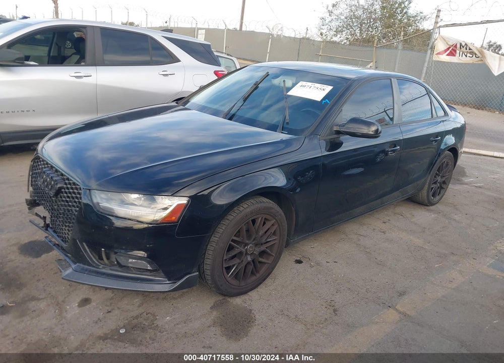 2013 AUDI A4 2.0T PREMIUM VIN: WAUAFAFL6DA173755