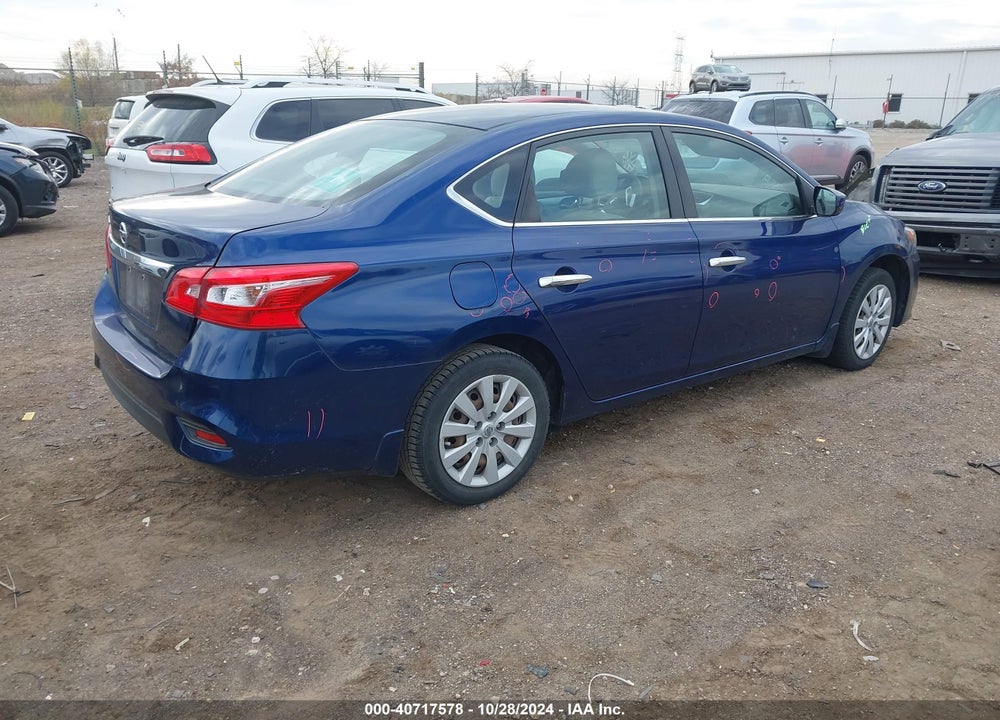 2016 NISSAN SENTRA S VIN: 3N1AB7AP7GY280019