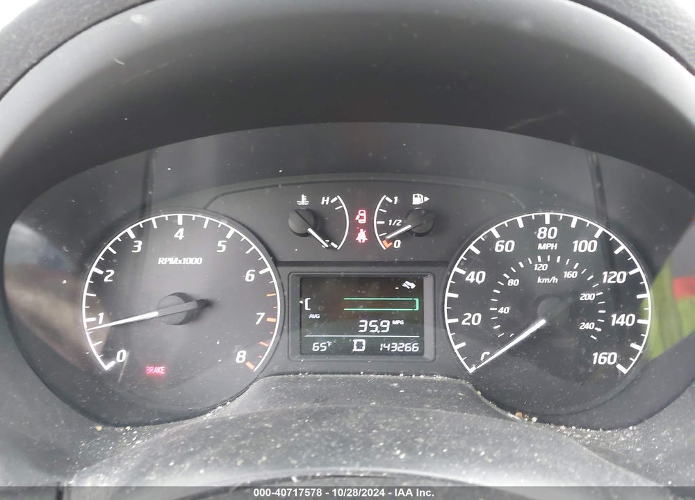 2016 NISSAN SENTRA S VIN: 3N1AB7AP7GY280019