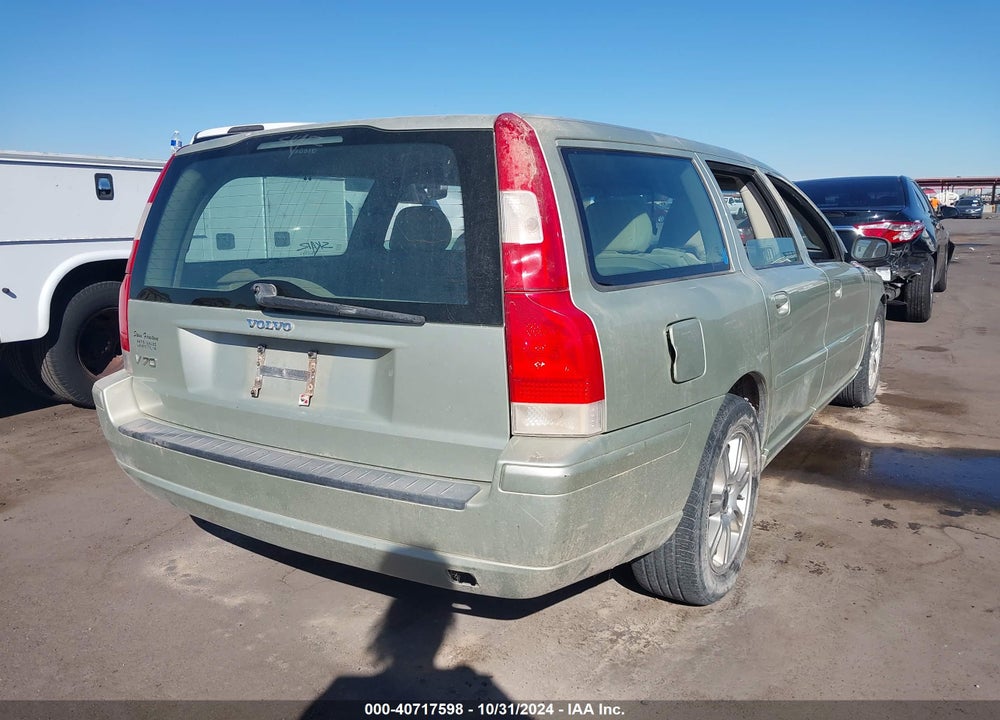 2006 VOLVO V70 2.4 VIN: YV1SW612562548108
