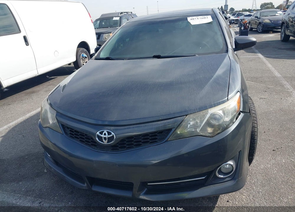 2013 TOYOTA CAMRY SE VIN: 4T1BF1FK2DU251859