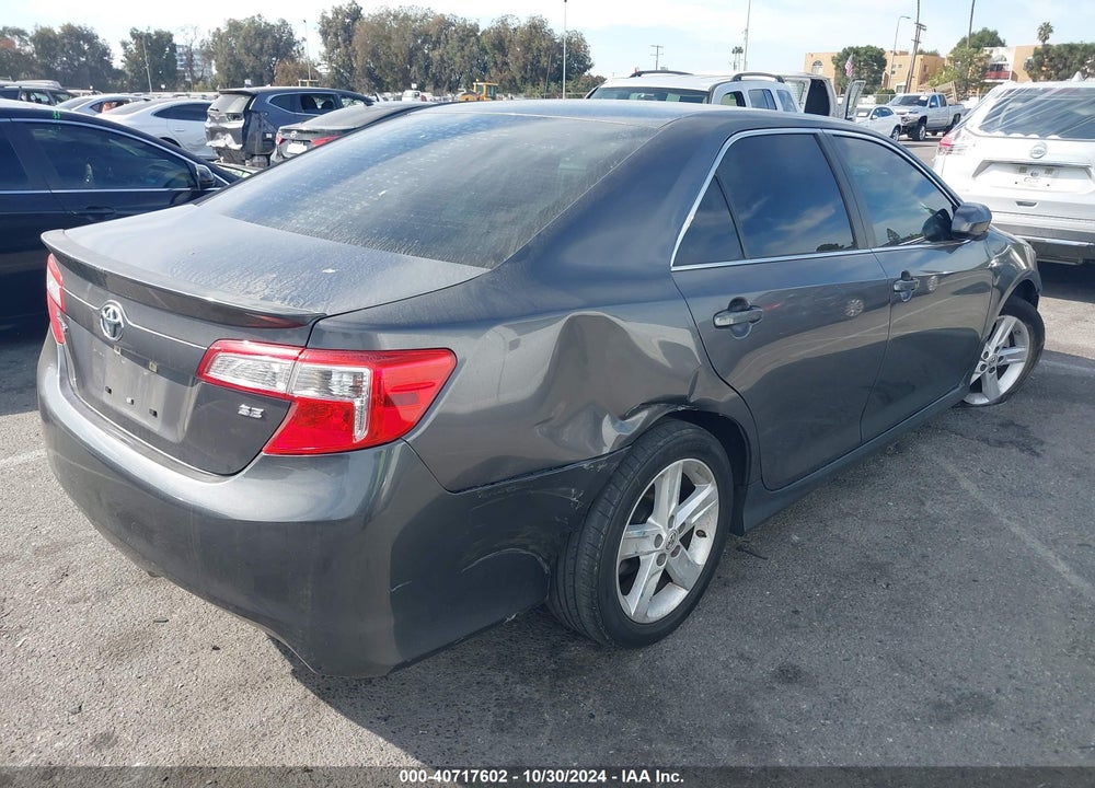 2013 TOYOTA CAMRY SE VIN: 4T1BF1FK2DU251859