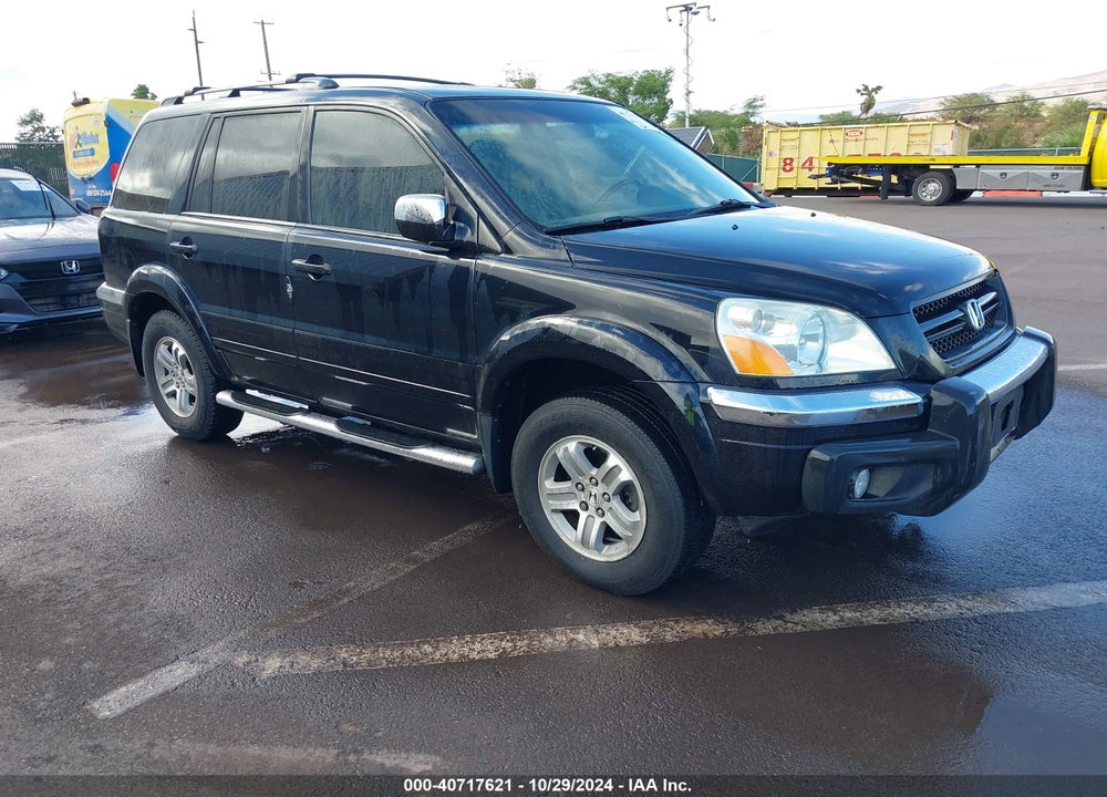 2005 HONDA PILOT EX-L VIN: 2HKYF18685H536768