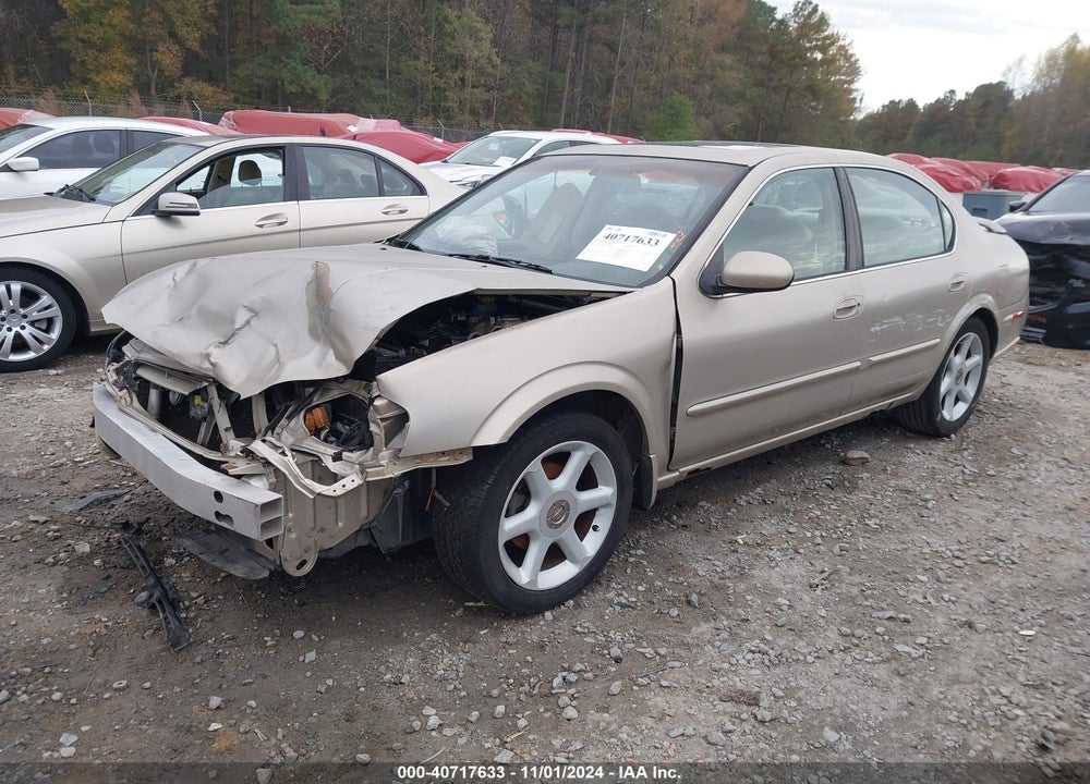 2001 NISSAN MAXIMA SE VIN: JN1CA31DX1T630009