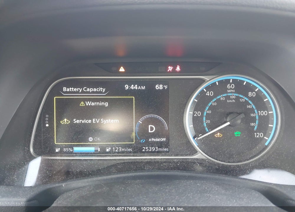 2018 NISSAN LEAF S VIN: 1N4AZ1CP9JC314177