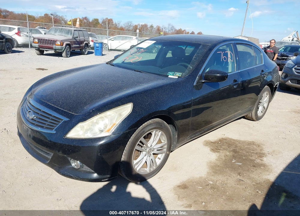 2012 INFINITI G37X VIN: JN1CV6AR8CM673875