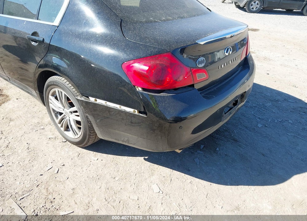 2012 INFINITI G37X VIN: JN1CV6AR8CM673875