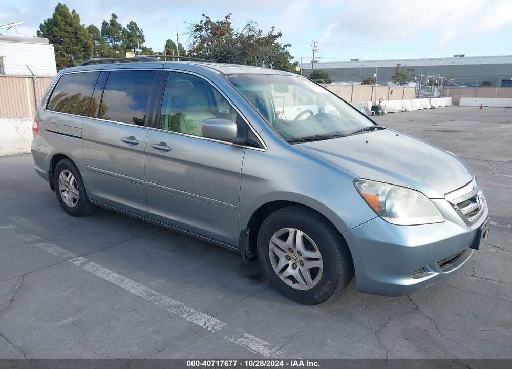 2007 HONDA ODYSSEY EX-L VIN: 5FNRL38687B090387