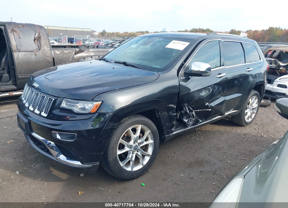 2014 JEEP GRAND CHEROKEE SUMMIT VIN: 1C4RJFJG4EC218922