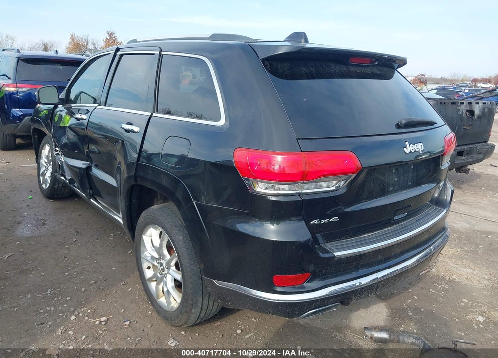 2014 JEEP GRAND CHEROKEE SUMMIT VIN: 1C4RJFJG4EC218922