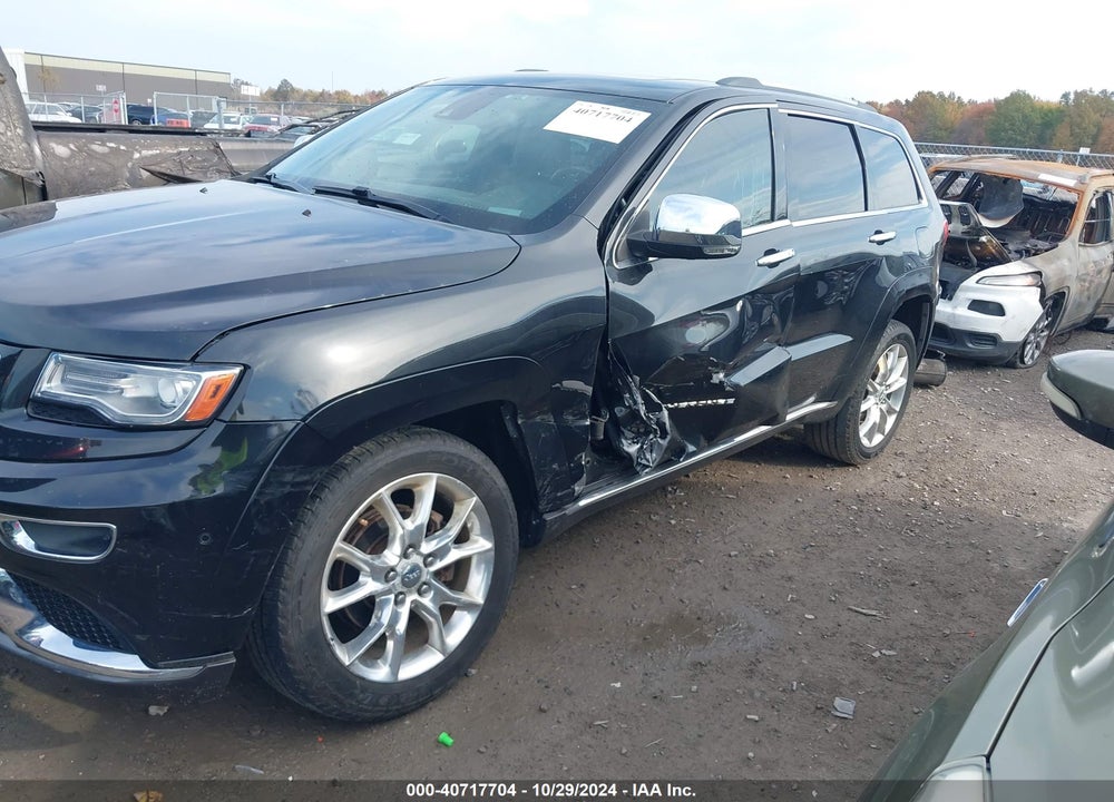 2014 JEEP GRAND CHEROKEE SUMMIT VIN: 1C4RJFJG4EC218922