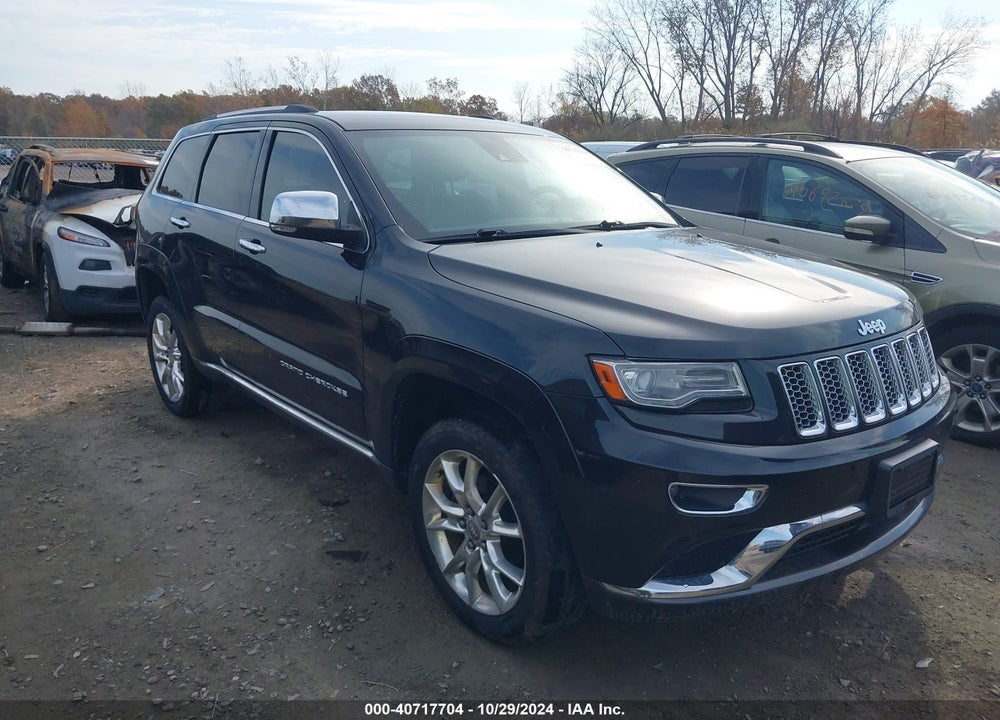 2014 JEEP GRAND CHEROKEE SUMMIT VIN: 1C4RJFJG4EC218922