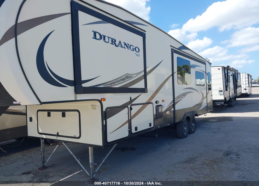 2018 K-Z INC DURANGO TRAVEL TRAILER VIN: 4EZFD282XJ6071039