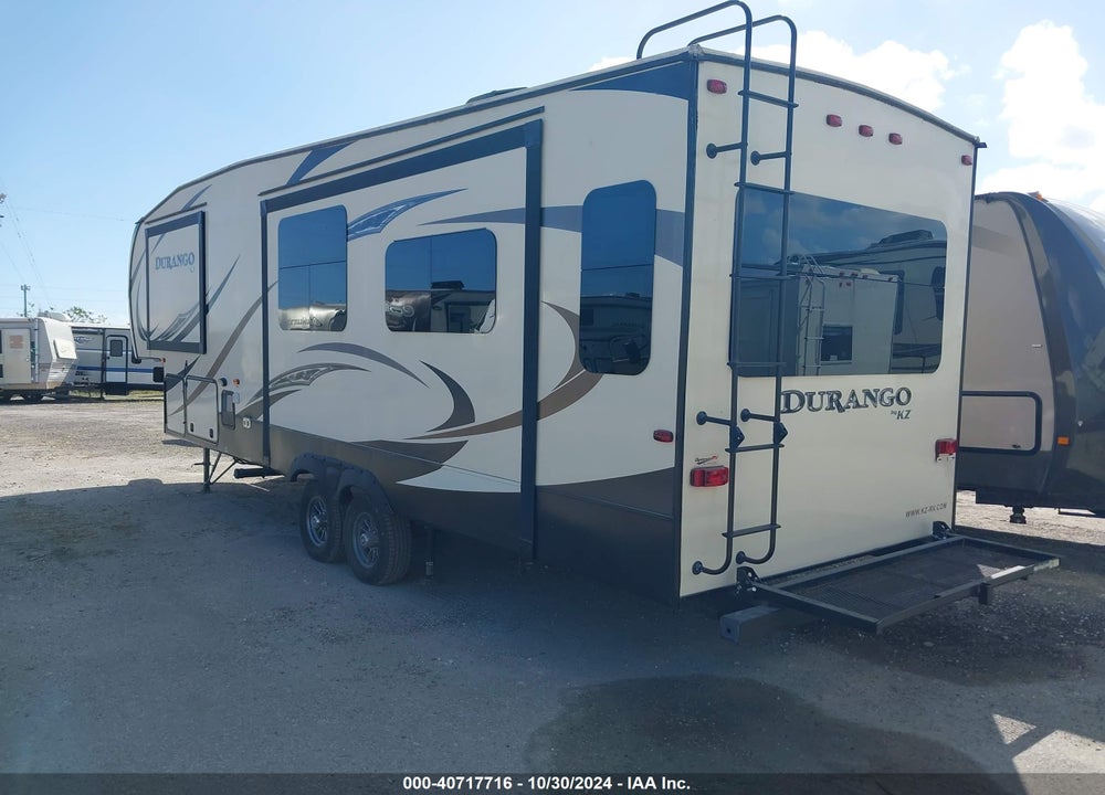 2018 K-Z INC DURANGO TRAVEL TRAILER VIN: 4EZFD282XJ6071039