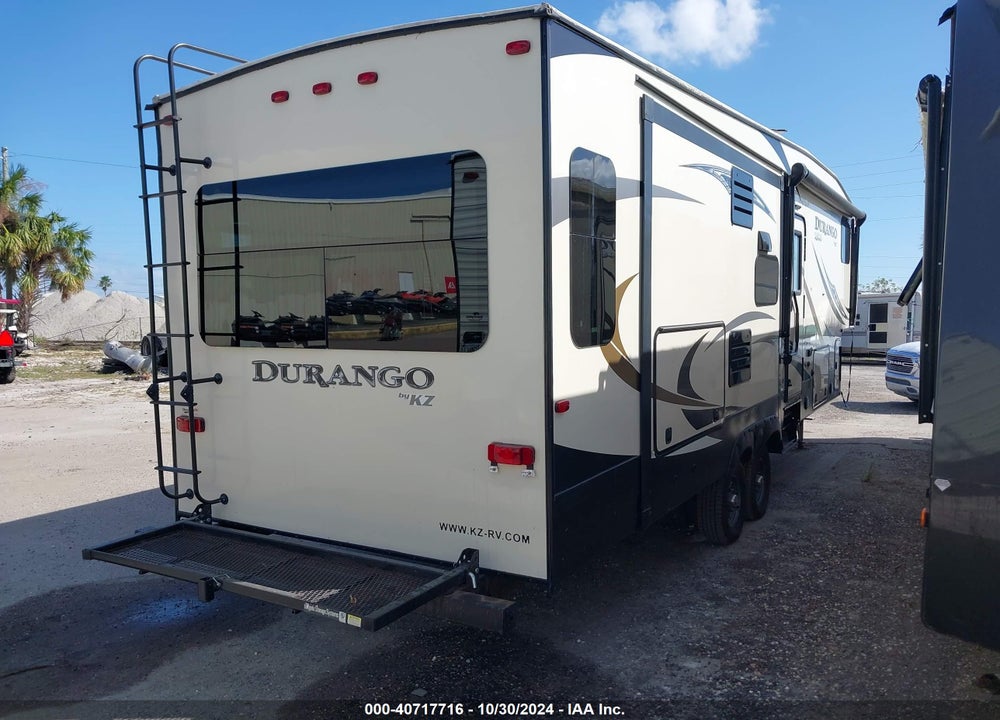 2018 K-Z INC DURANGO TRAVEL TRAILER VIN: 4EZFD282XJ6071039