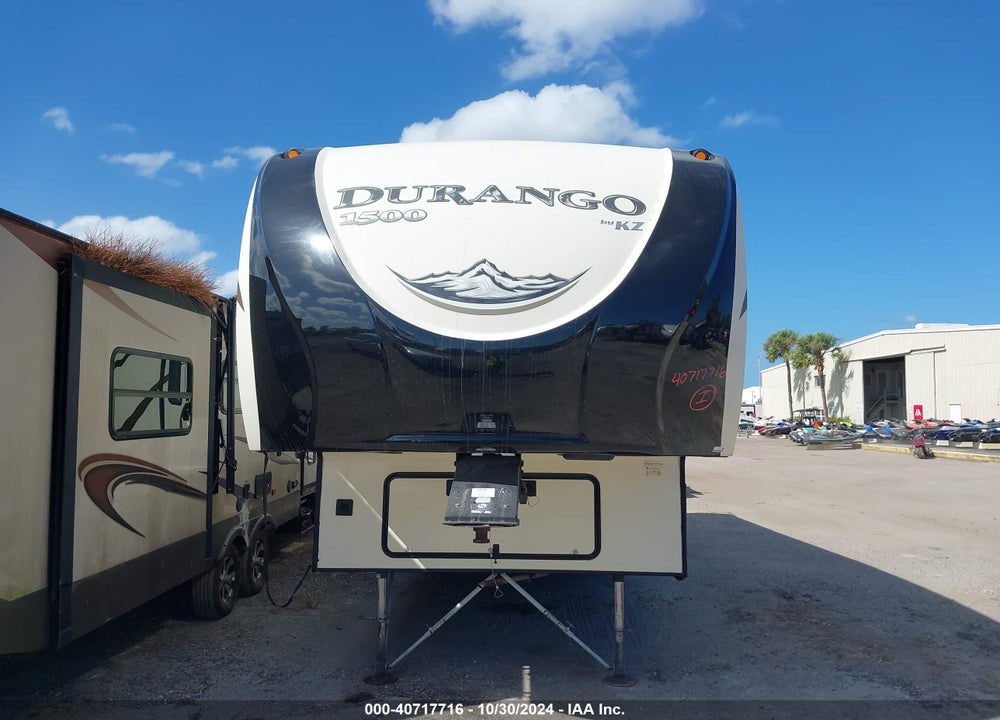 2018 K-Z INC DURANGO TRAVEL TRAILER VIN: 4EZFD282XJ6071039