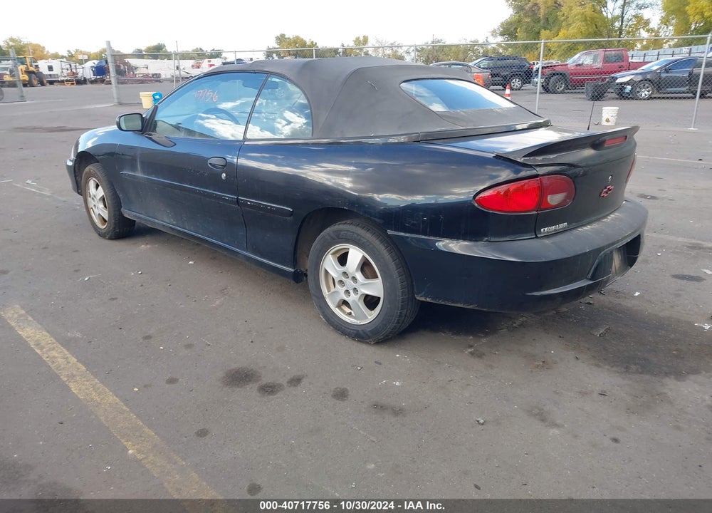 2000 CHEVROLET CAVALIER Z24 VIN: 4G1JF32T4YB901939