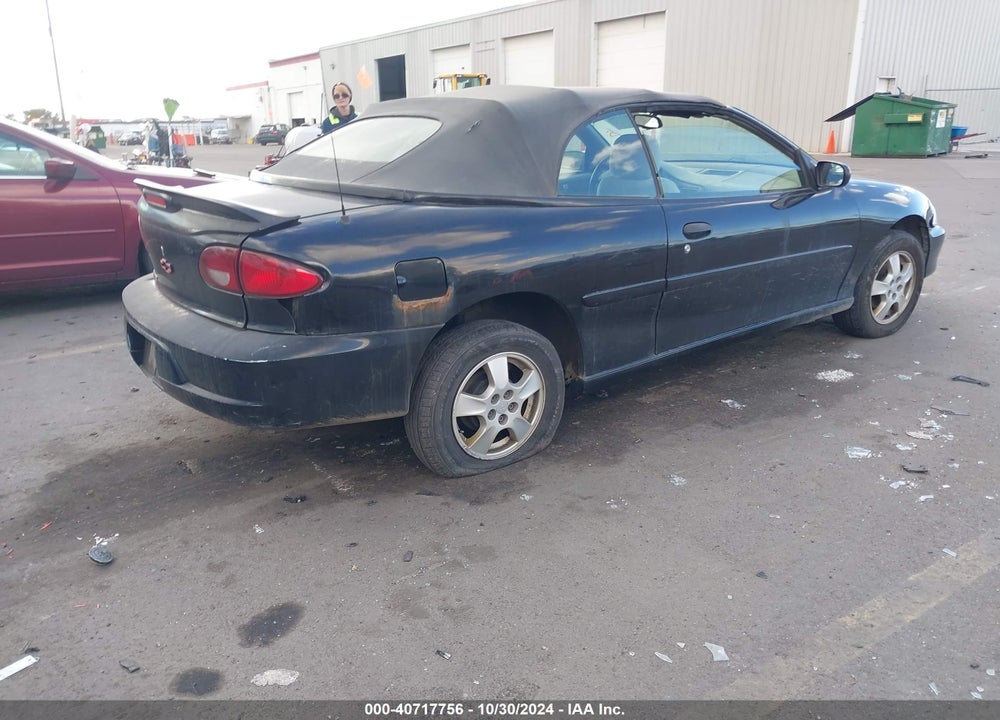 2000 CHEVROLET CAVALIER Z24 VIN: 4G1JF32T4YB901939