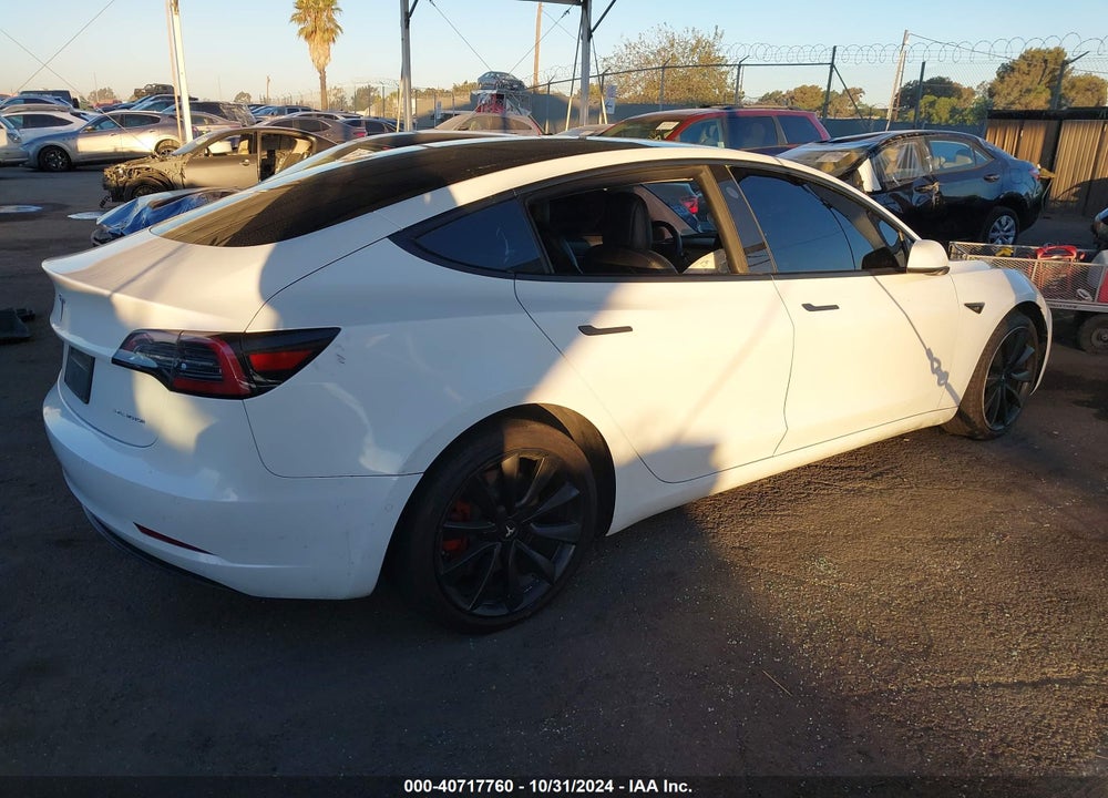 2019 TESLA MODEL 3 LONG RANGE/PERFORMANCE VIN: 5YJ3E1EB0KF434180