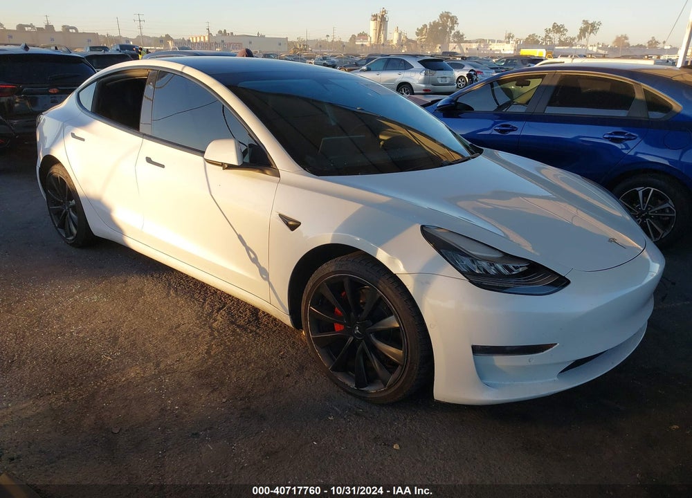 2019 TESLA MODEL 3 LONG RANGE/PERFORMANCE VIN: 5YJ3E1EB0KF434180