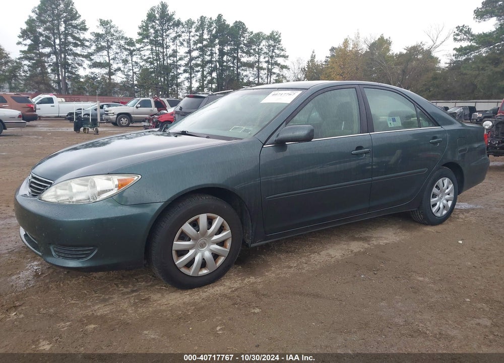 2005 TOYOTA CAMRY LE VIN: 4T1BE32K65U092964