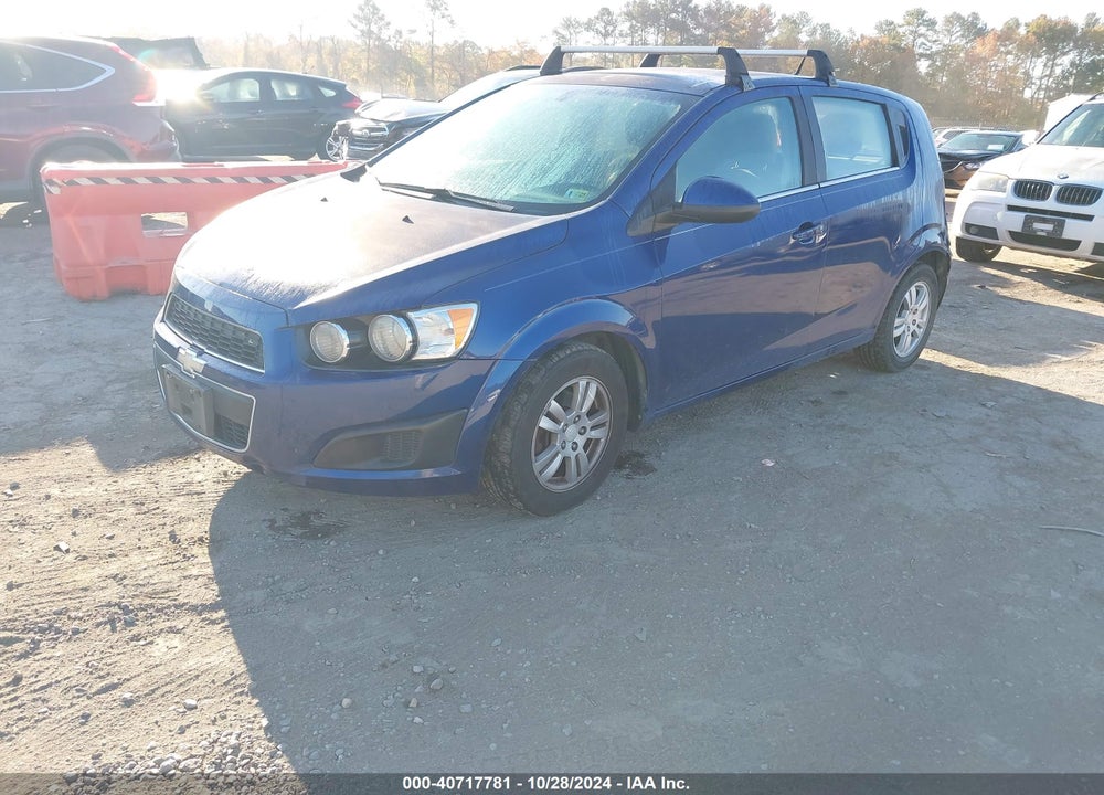 2014 CHEVROLET SONIC LT AUTO VIN: 1G1JC6SH1E4126362