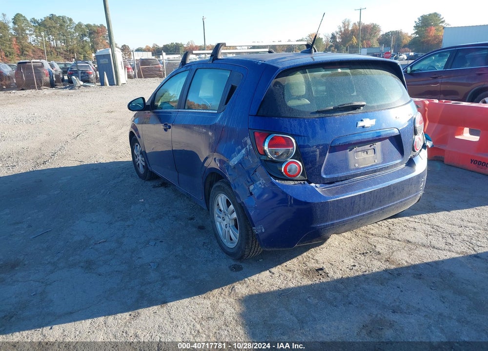 2014 CHEVROLET SONIC LT AUTO VIN: 1G1JC6SH1E4126362