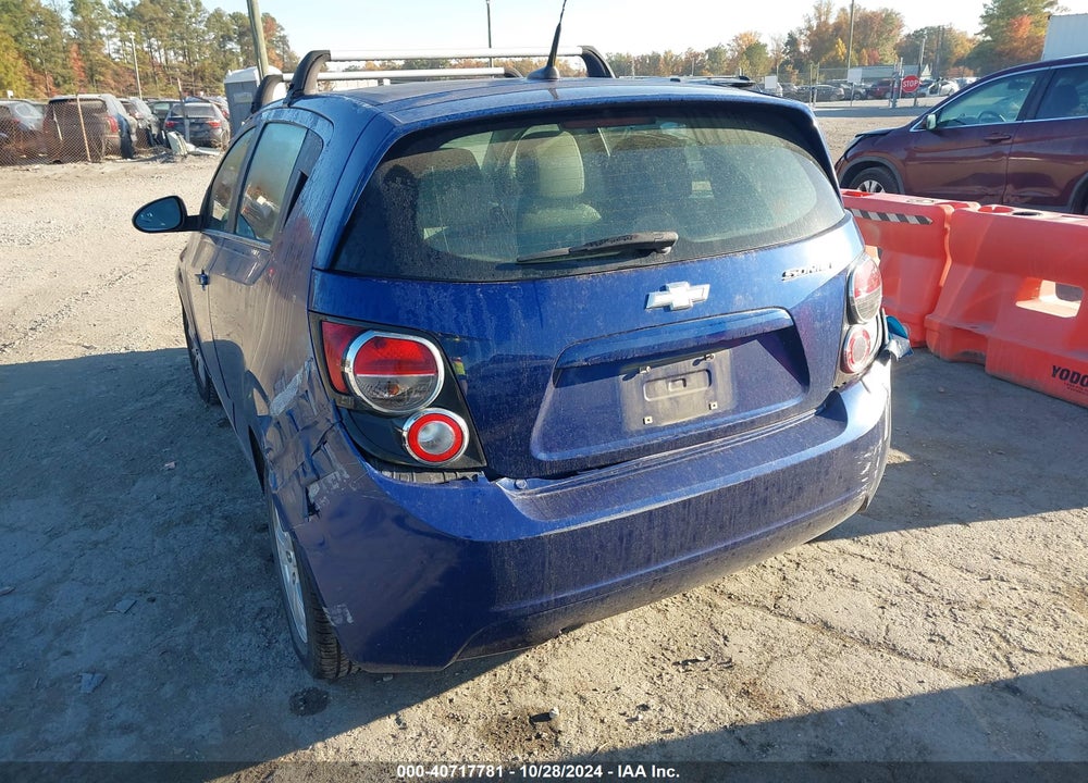 2014 CHEVROLET SONIC LT AUTO VIN: 1G1JC6SH1E4126362