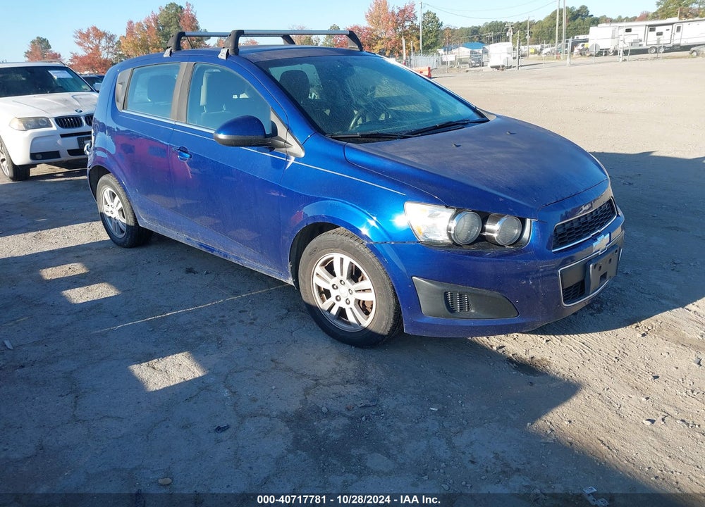 2014 CHEVROLET SONIC LT AUTO VIN: 1G1JC6SH1E4126362