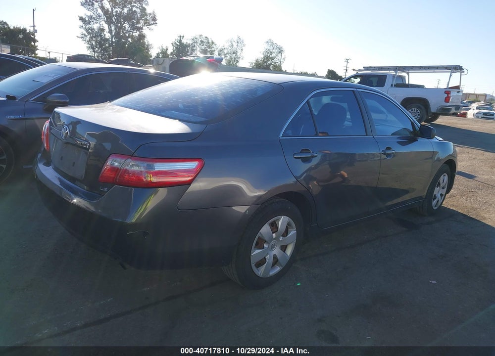 2009 TOYOTA CAMRY LE VIN: 4T4BE46K69R104767