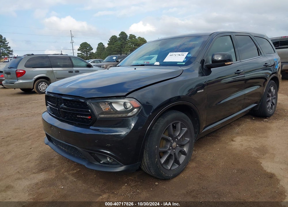 2016 DODGE DURANGO R/T VIN: 1C4SDHCT6GC483570