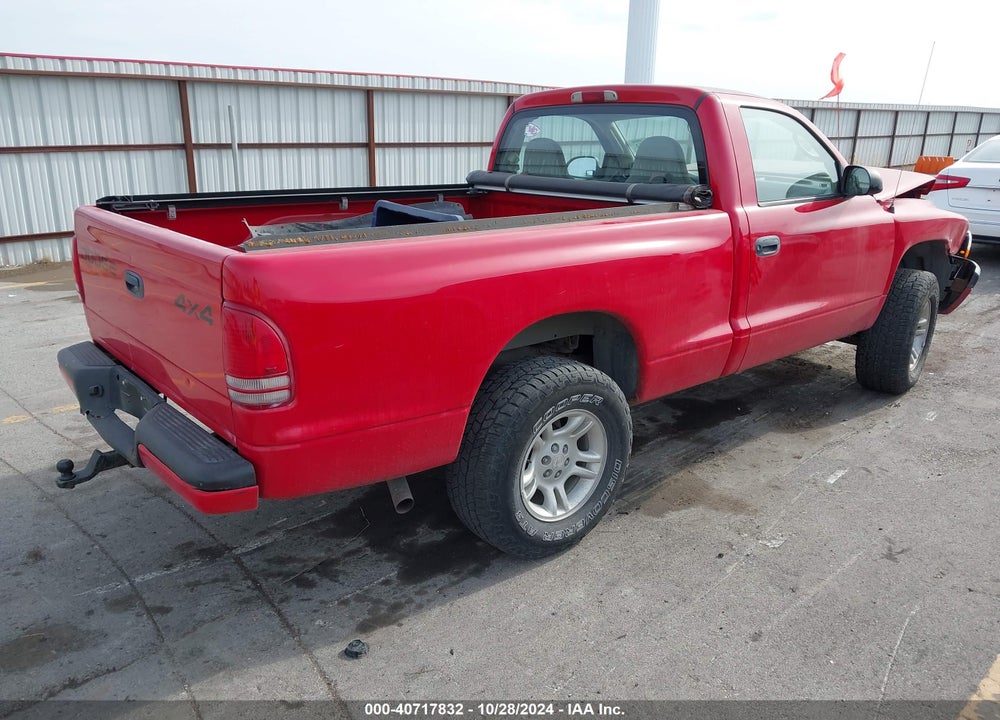 2002 DODGE DAKOTA SPORT VIN: 1B7GG36X72S511065