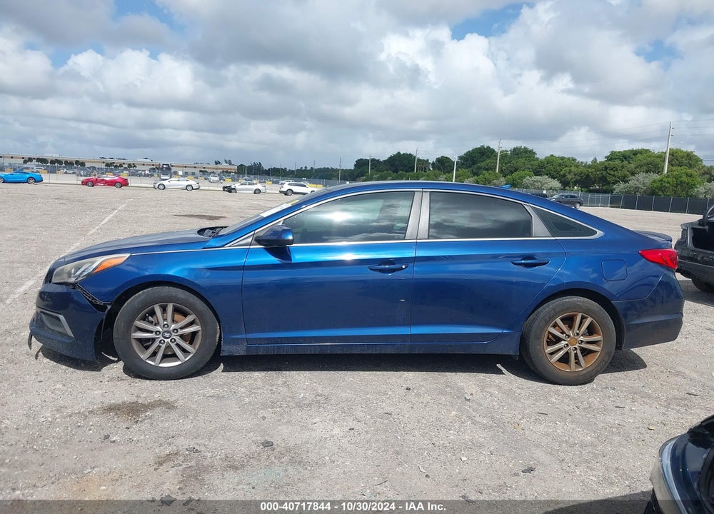 2017 HYUNDAI SONATA VIN: 5NPE24AFXHH563503