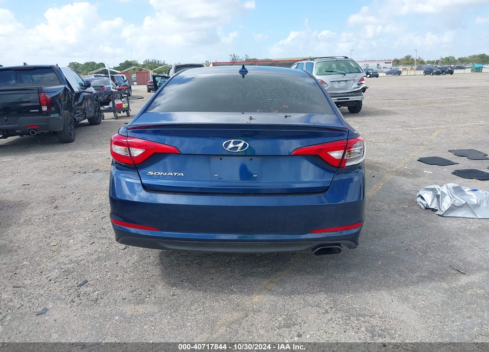 2017 HYUNDAI SONATA VIN: 5NPE24AFXHH563503