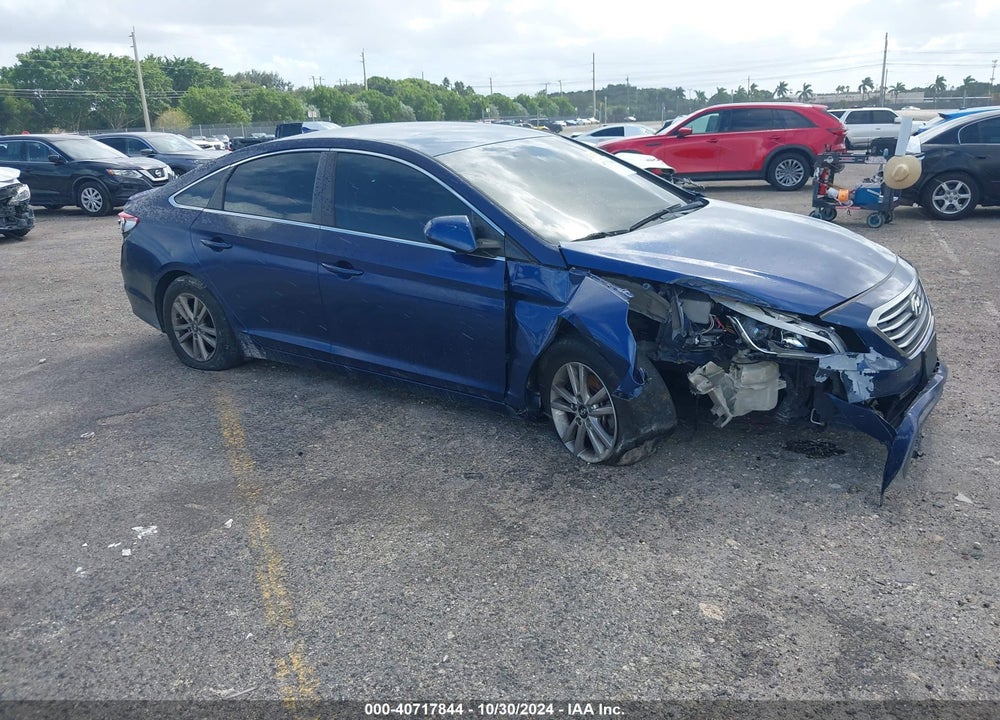 2017 HYUNDAI SONATA VIN: 5NPE24AFXHH563503