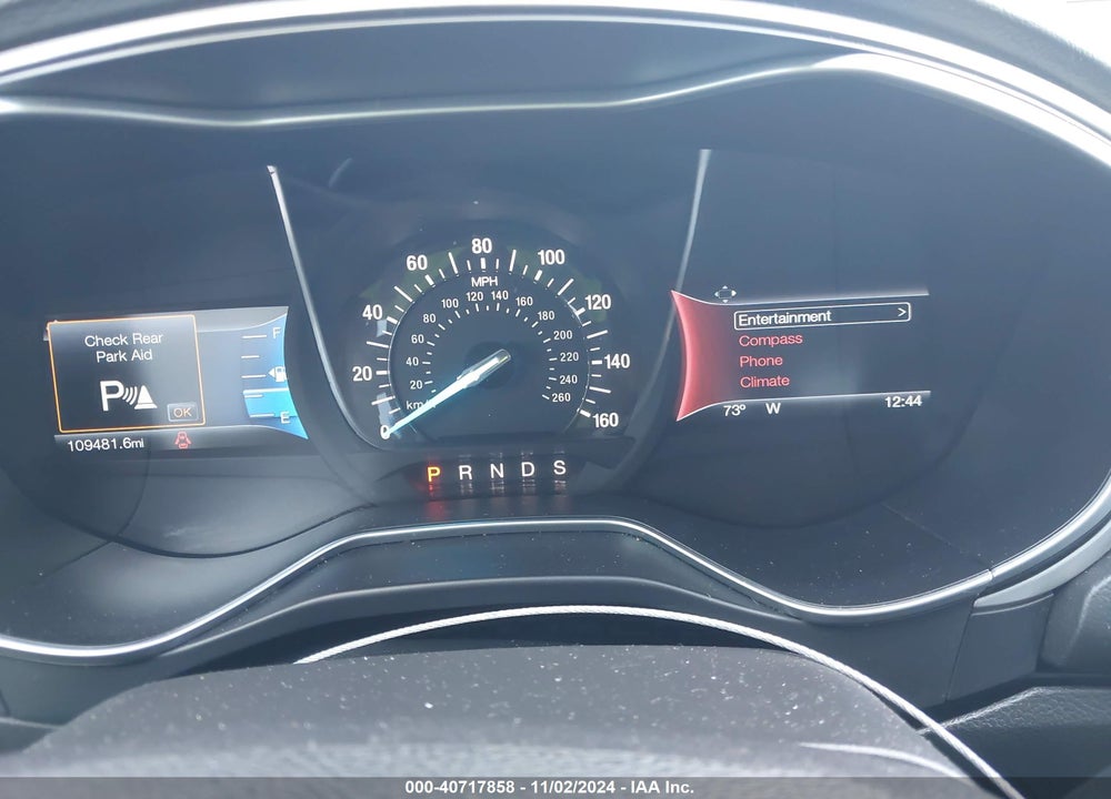 2016 FORD FUSION SE VIN: 1FA6P0H73G5121731